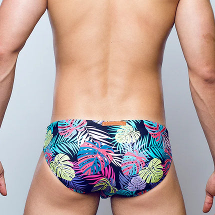 2eros Monstera swim brief black