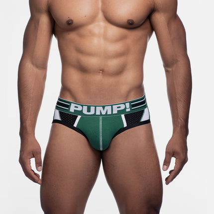 PUMP Boost brief mesh black/ green