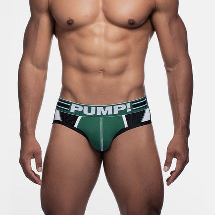 PUMP Boost brief mesh black/ green