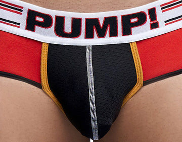 PUMP Varsity jockstrap mesh orange – Egoist Underwear