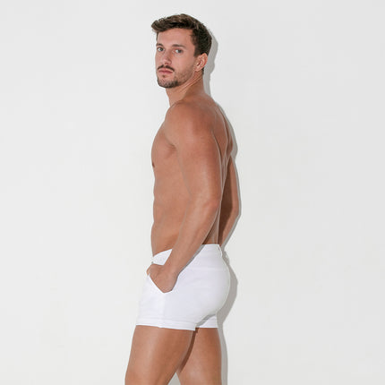 Code 22 slim fit 2" stretch short 9720 white