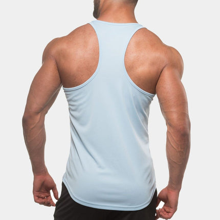 Jed North Microfiber Dri-fit tank light blue