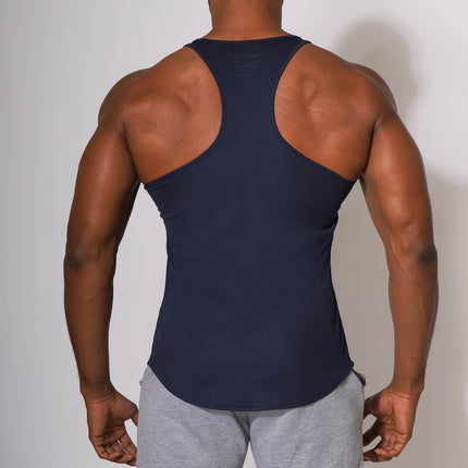 Jed North Microfiber Dri-fit tank navy