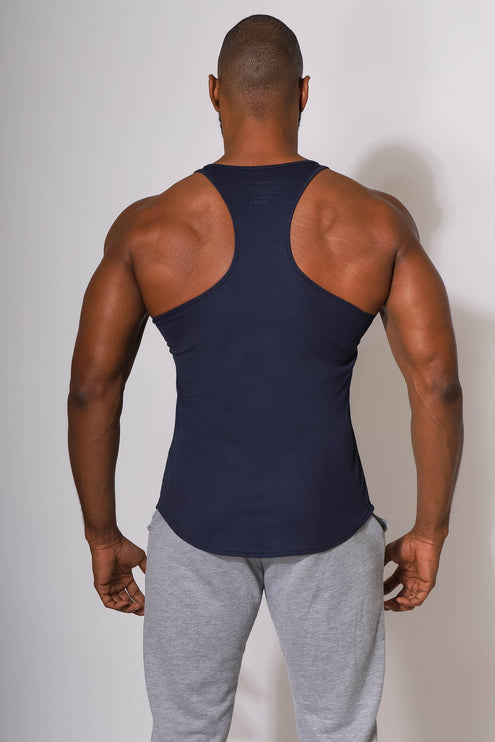 Jed North Microfiber Dri-fit tank navy