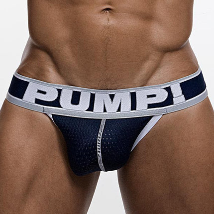 PUMP Thunder mesh jockstrap navy