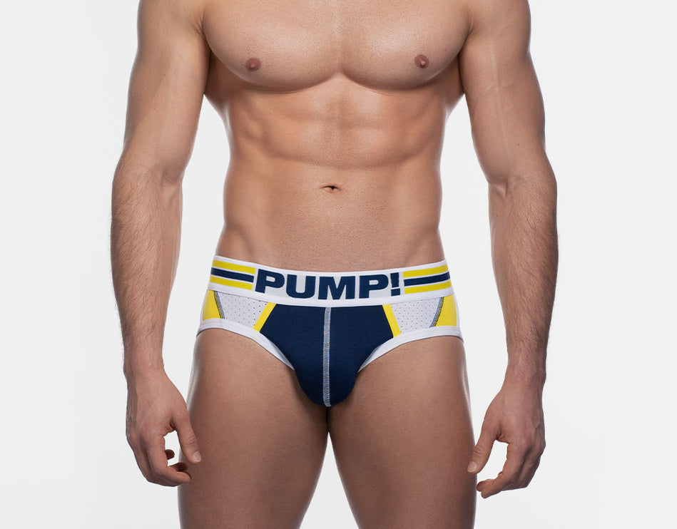 PUMP Recharge brief mesh navy