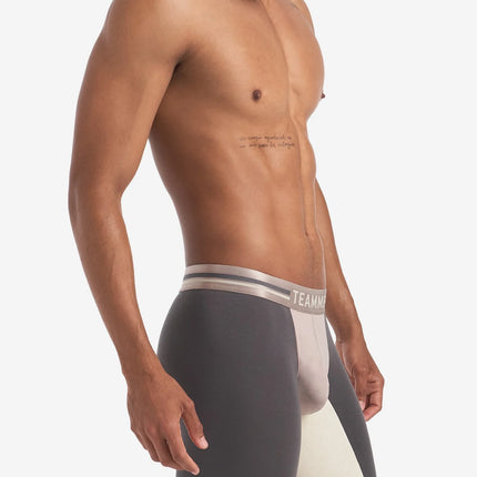 Teamm8 Bamboo Sports boxer modal licorice grey