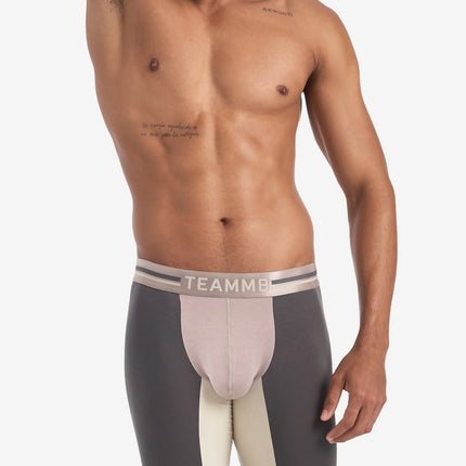 Teamm8 Bamboo Sports boxer modal licorice grey