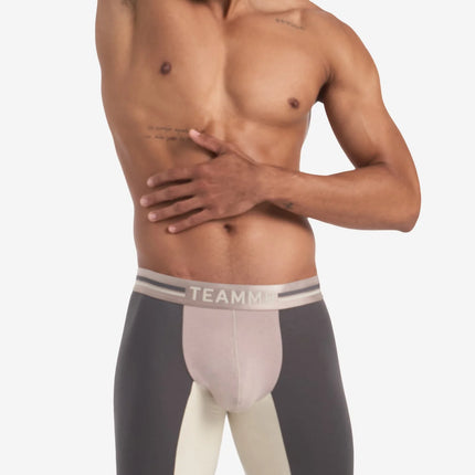 Teamm8 Bamboo Sports boxer modal licorice grey