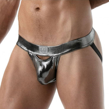 TOF Metal jockstrap silver – Egoist Underwear