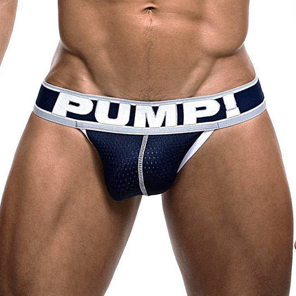 PUMP Thunder mesh jockstrap navy