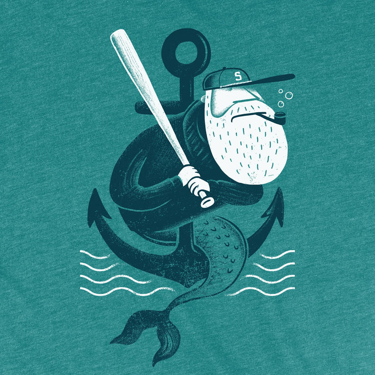 Factory 43 Salty Sea slim fit t-shirt teal